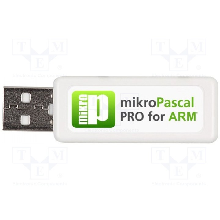 Компилятор MIKROELEKTRONIKA MIKROPASCAL PRO FOR ARM (USB DONGLE LICE (MIKROE-932)