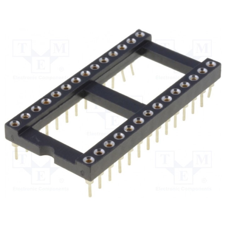 Панелька DIP PIN 28 1524мм ADAM TECH ICM-628-1-GT (ICM-628-1-GT)