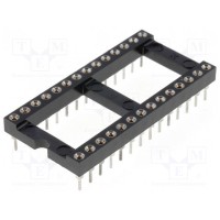 Панелька DIP PIN 28 1524мм CONNFLY GOLD-28P