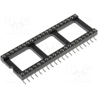 Панелька DIP PIN 40 CONNFLY GOLD-40P-SMD