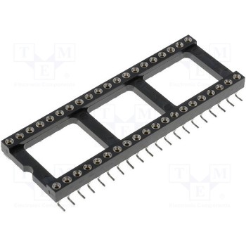 Панелька DIP PIN 40 CONNFLY GOLD-40P-SMD