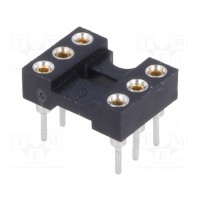 Панелька DIP PIN 6 762мм позолота CONNFLY GOLD-6P