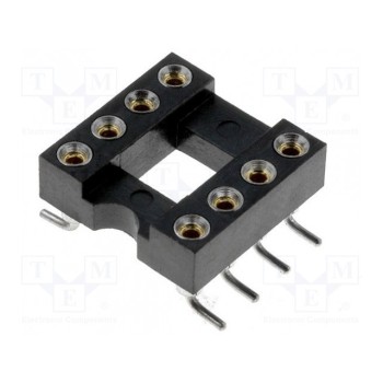 Панелька DIP PIN 8 CONNFLY GOLD-8P-SMD