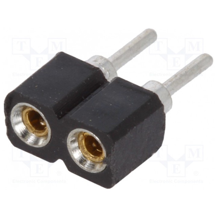 Панелька SIL PIN 2 позолота CONNFLY DS1002-01-1*2V13 (STS-02P)