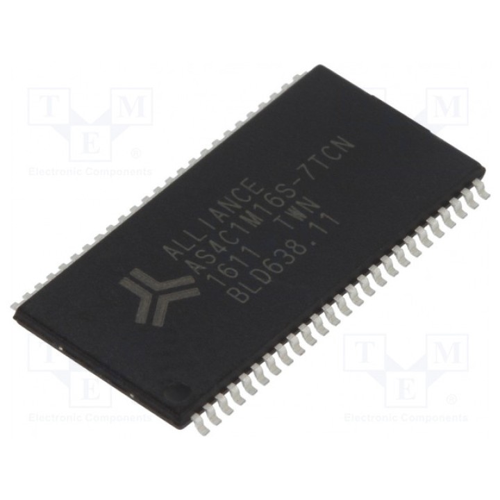 Память DRAM SDRAM 1Mx16бит 33В ALLIANCE MEMORY AS4C1M16S-7TCN (AS4C1M16S-7TCN)