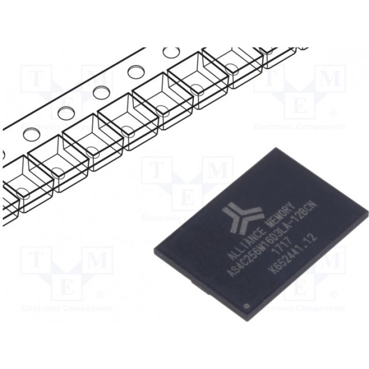 Память DRAM DDR3SDRAM 256Мx16бит ALLIANCE MEMORY AS4C256M16D3LA-12BCN (AS4C256M16D3LA12BC)