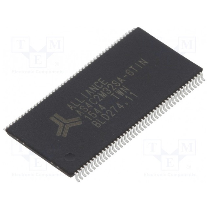 Память DRAM SDRAM 2Mx32бит 33В ALLIANCE MEMORY AS4C2M32SA-6TIN (AS4C2M32SA-6TIN)