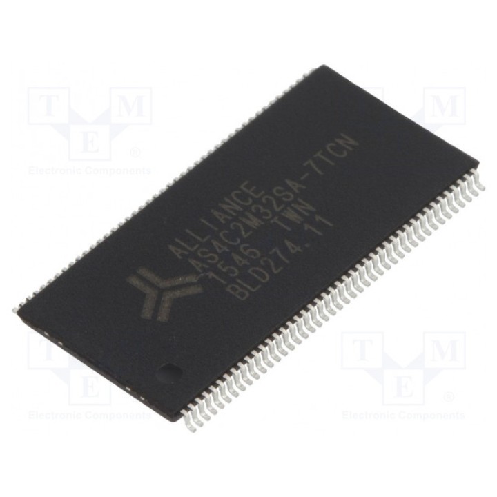 Память DRAM SDRAM 2Mx32бит 33В ALLIANCE MEMORY AS4C2M32SA-7TCN (AS4C2M32SA-7TCN)