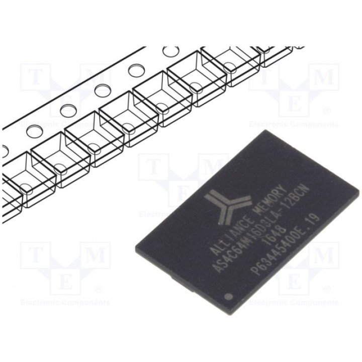 Память DRAM DDR3SDRAM 64Mx16бит ALLIANCE MEMORY AS4C64M16D3LA-12BCN (AS4C64M16D3LA-12BC)