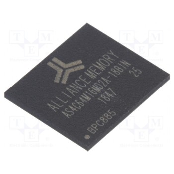 Память DRAM DDR2SDRAM ALLIANCE MEMORY AS4C64M16MD2A25BIN