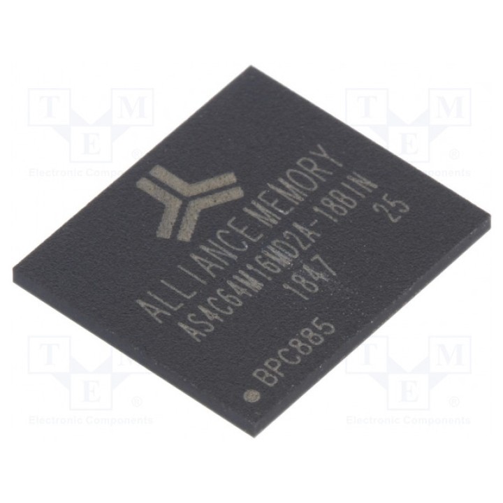 Память DRAM DDR2SDRAM ALLIANCE MEMORY AS4C64M16MD2A-25BINTR (AS4C64M16MD2A25BIN)