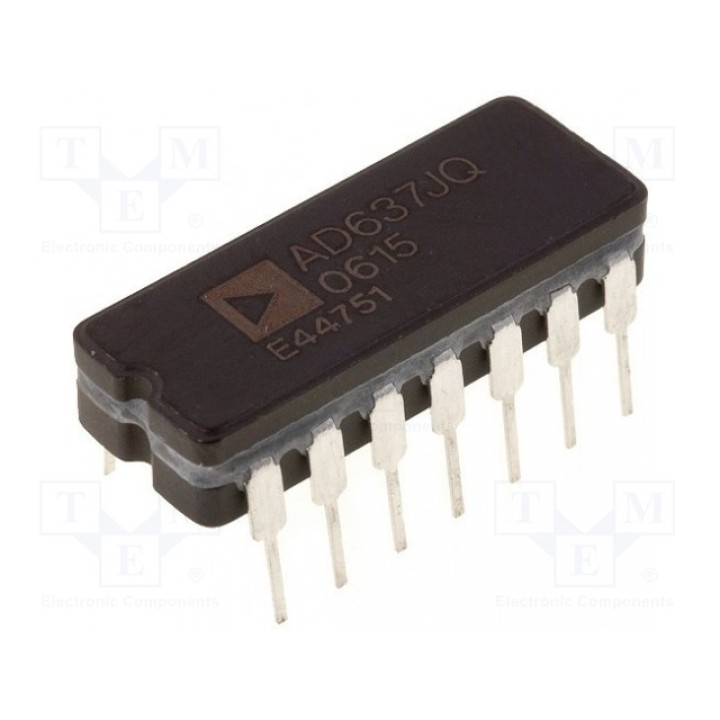 Микросхема преобразователь RMS/DC Analog Devices AD637JQ (AD637JQ)