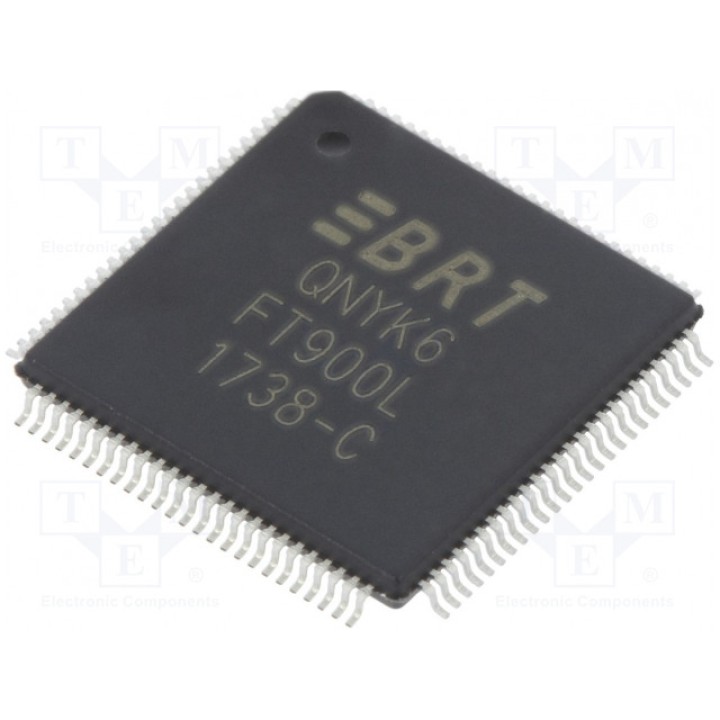 Микроконтроллер SRAM 64кБ BRIDGETEK (FTDI) FT900L-C-T (FT900L-C-T)