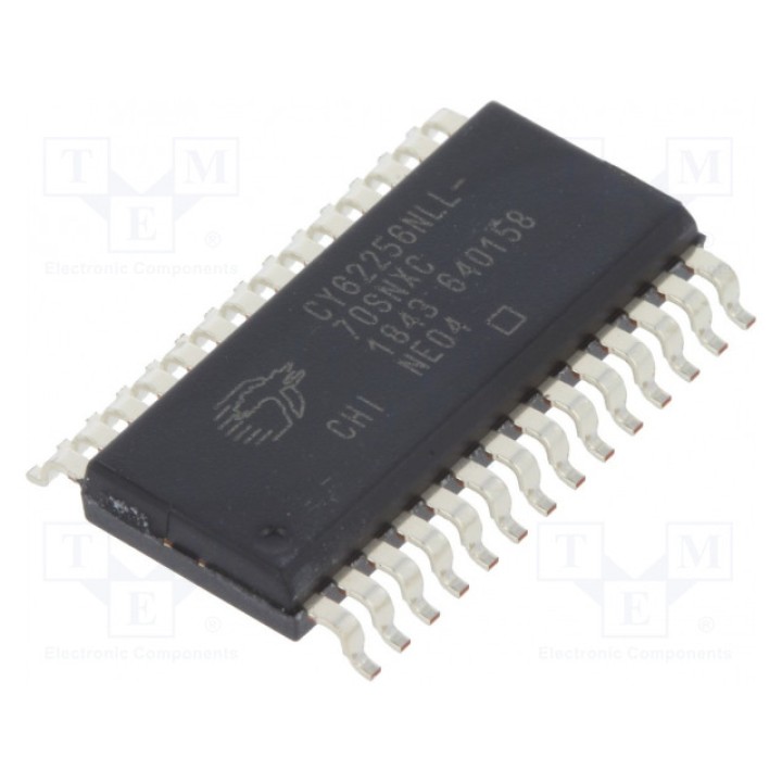 Память SRAM SRAM 32Кx8бит CYPRESS CY62256NLL-70SNXC (CY62256NLL-70SNXC)