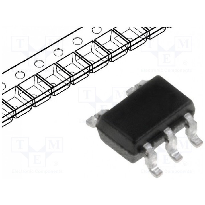 IC цифровая буфер Каналы 1 IN 1 DIODES INCORPORATED 74LVC1G07Z-7 (74LVC1G07Z-7)