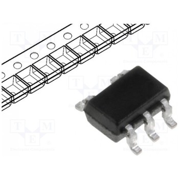 IC цифровая буфер Каналы 1 IN 2 DIODES INCORPORATED 74LVC1G125Z-7
