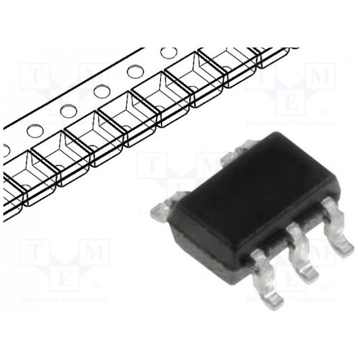 IC цифровая буфер Каналы 1 IN 2 DIODES INCORPORATED 74LVC1G126Z-7 (74LVC1G126Z-7)