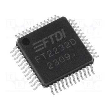 IC интерфейс FTDI FT2232D