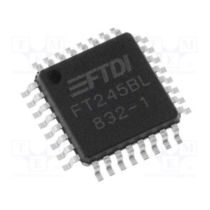 IC интерфейс USB-FIFO FTDI FT245BL-TRAY (FT245BL)