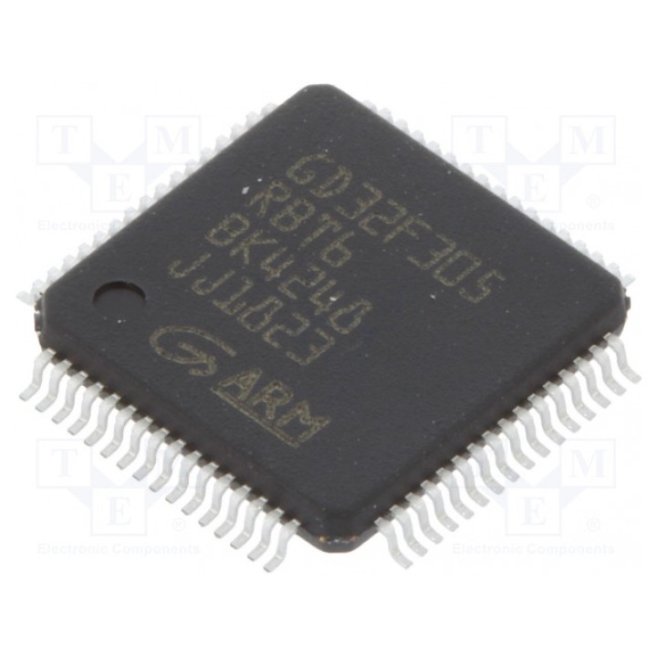 Микроконтроллер ARM GIGADEVICE GD32F305RBT6 (GD32F305RBT6)