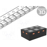 Усилитель РЧ 4-6ГГц INFINEON TECHNOLOGIES BGA8U1BN6
