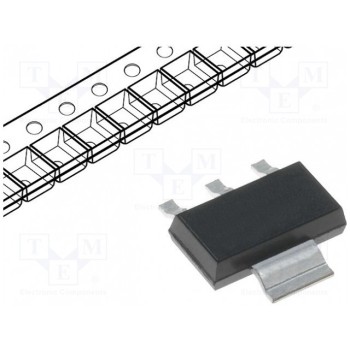 IC power switch low-side 14А INFINEON TECHNOLOGIES BSP76E6433