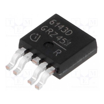 IC power switch high-side 33А INFINEON TECHNOLOGIES BTS6143D