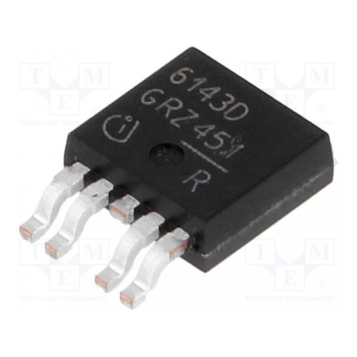 IC power switch high-side 33А INFINEON TECHNOLOGIES BTS6143D (BTS6143D)