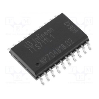 IC power switch high-side 17А INFINEON TECHNOLOGIES ITS711L1
