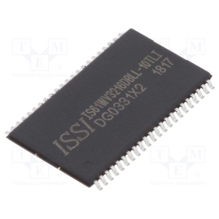 Память SRAM SRAM 32Кx18бит ISSI IS61WV3216DBLL-10TLI (61WV3216DBLL10TLI)