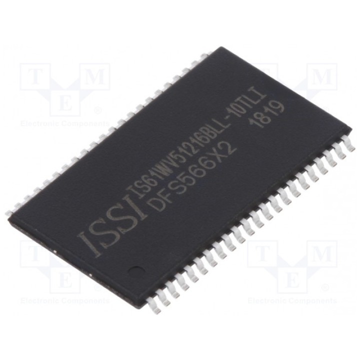 Память SRAM SRAM 512Кx16бит ISSI IS61WV51216BLL-10TLI (61WV51216BLL-10TLI)