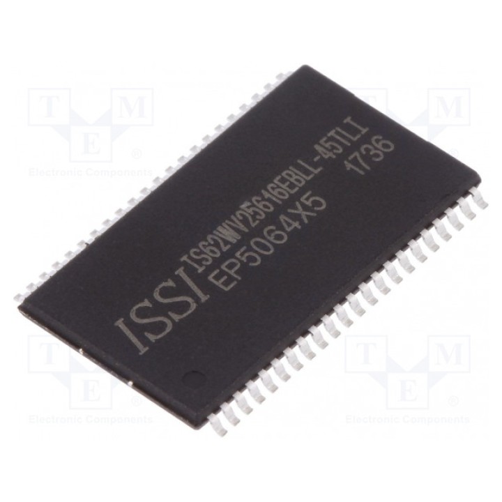Память SRAM SRAM 256Кx16бит ISSI IS62WV25616EBLL-45TLI (62WV25616EBLL45TLI)