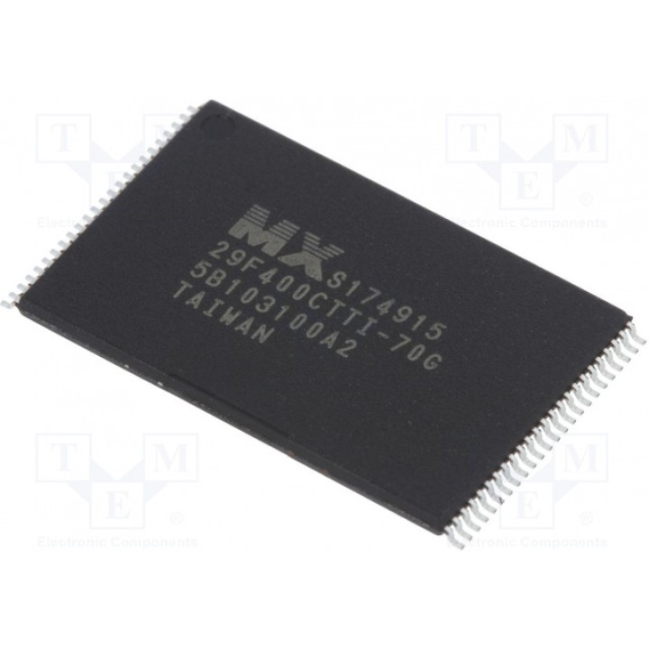 Память FLASH MACRONIX INTERNATIONAL MX29F400CTTI-70GTRAY (MX29F400CTTI-70G)