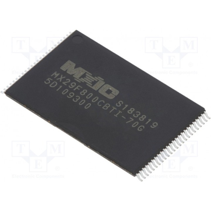 Память FLASH MACRONIX INTERNATIONAL MX29F800CBTI-70GTRAY (MX29F800CBTI-70G)