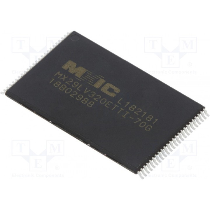 Память FLASH MACRONIX INTERNATIONAL MX29LV320ETTI-70GTRAY (MX29LV320ETTI-70G)