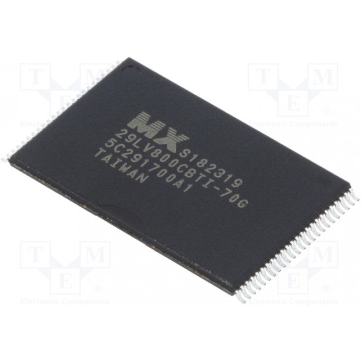 Память FLASH MACRONIX INTERNATIONAL MX29LV800CBTI-70GTRAY (MX29LV800CBTI-70G)