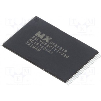 Память FLASH MACRONIX INTERNATIONAL MX29LV800CTTI-70G