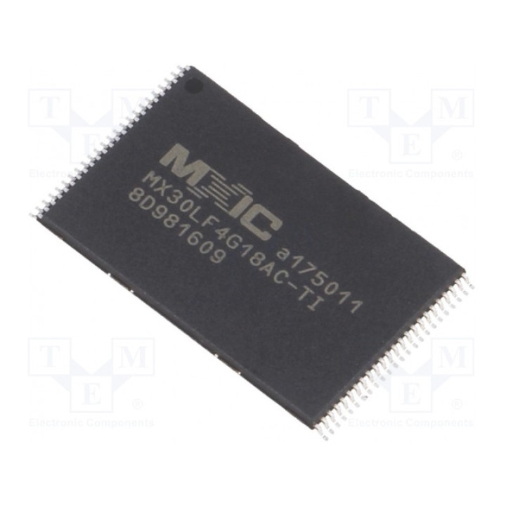 Память FLASH MACRONIX INTERNATIONAL MX30LF4G18AC-TITRAY (MX30LF4G18AC-TI)
