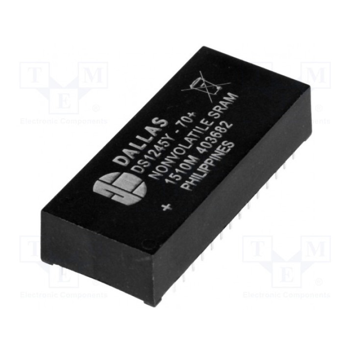 Память SRAM NV SRAM 128Кx8бит MAXIM INTEGRATED DS1245Y-70+ (DS1245Y-70+)