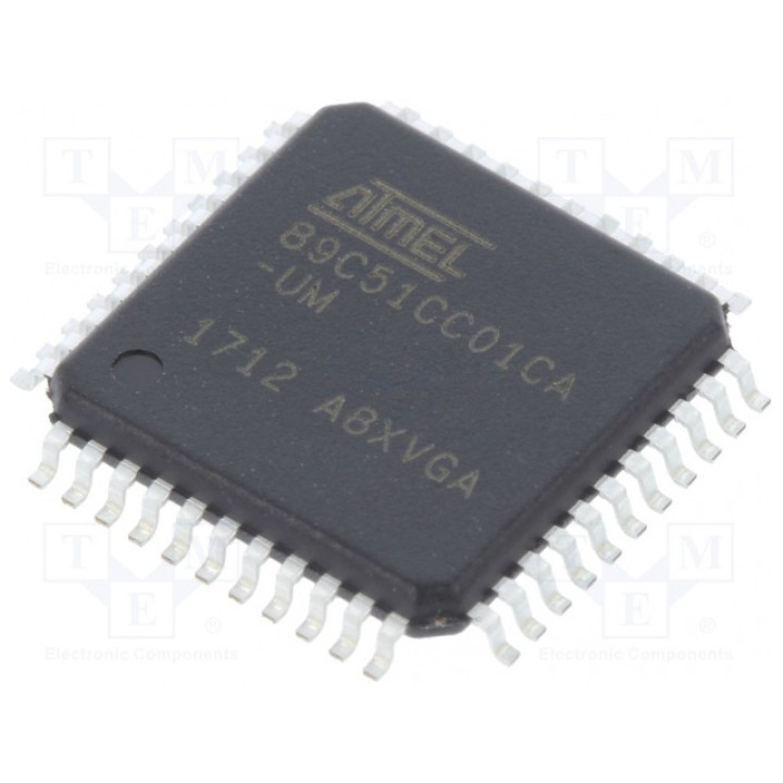 Микроконтроллер 8051 MICROCHIP (ATMEL) AT89C51CC01CA-RLTUM (AT89C51CC01CA-RLT)