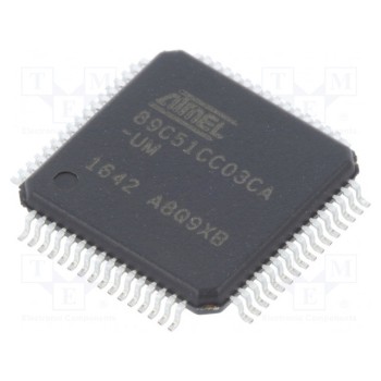 Микроконтроллер 8051 MICROCHIP (ATMEL) AT89C51CC03CA-RDT