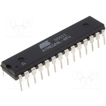 Микроконтроллер AVR MICROCHIP (ATMEL) ATMEGA8L-8PU