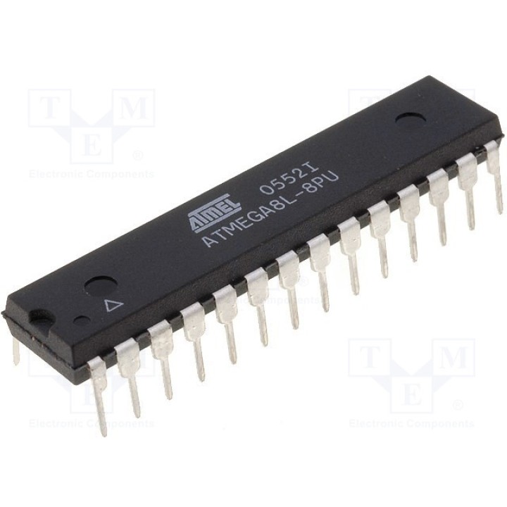 Микроконтроллер AVR MICROCHIP (ATMEL) ATMEGA8L-8PU (ATMEGA8L-8PU)