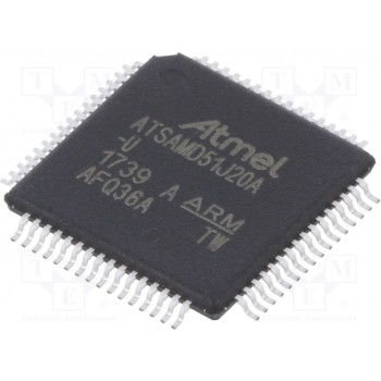 Микроконтроллер ARM MICROCHIP (ATMEL) ATSAMD51J20A-AU