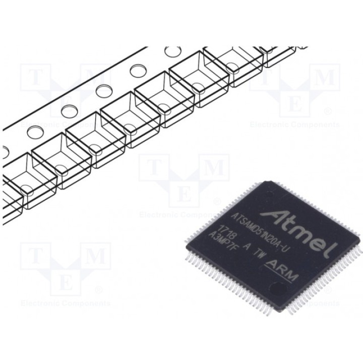 Микроконтроллер ARM MICROCHIP (ATMEL) ATSAMD51N20A-AU (ATSAMD51N20A-AU)