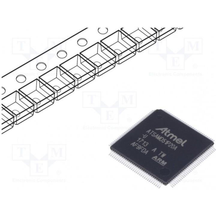 Микроконтроллер ARM MICROCHIP (ATMEL) ATSAMD51P20A-AU (ATSAMD51P20A-AU)