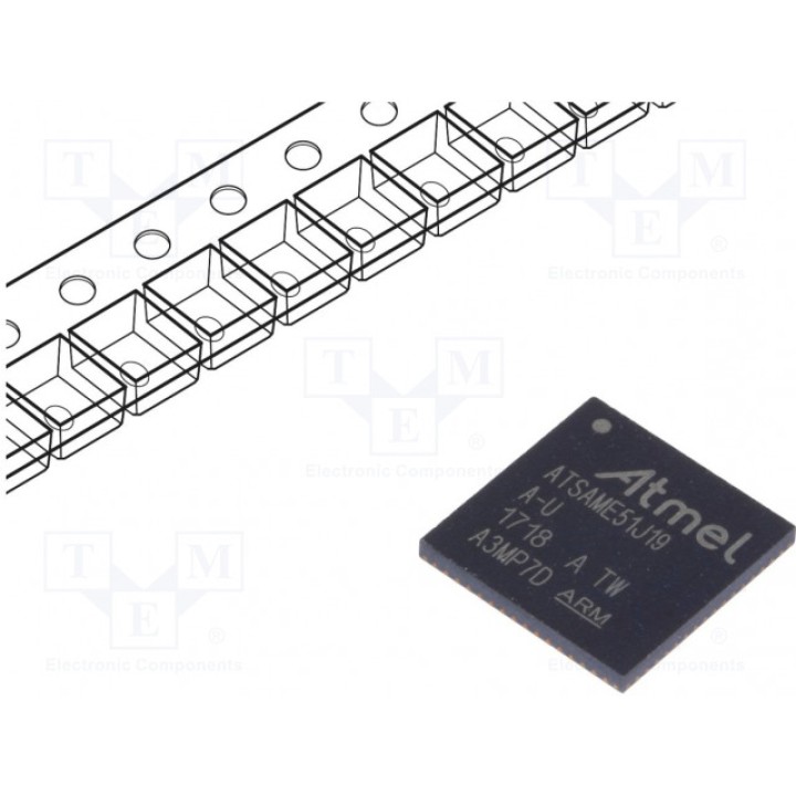 Микроконтроллер ARM MICROCHIP (ATMEL) ATSAME51J19A-MU (ATSAME51J19A-MU)