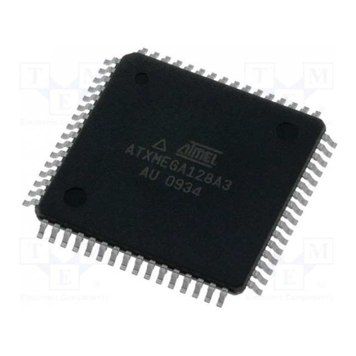 Микроконтроллер AVR MICROCHIP (ATMEL) ATXMEGA128A3-AU (ATXMEGA128A3-AU)