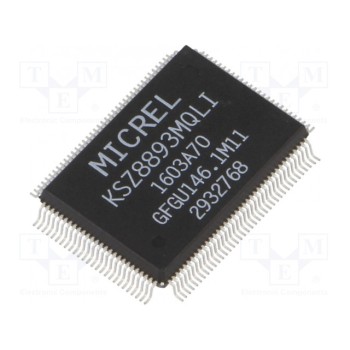 IC ethernet switch MICROCHIP (MICREL) KSZ8893MQLI