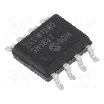 Память EEPROM I2C MICROCHIP TECHNOLOGY 24CW1280-I-SN